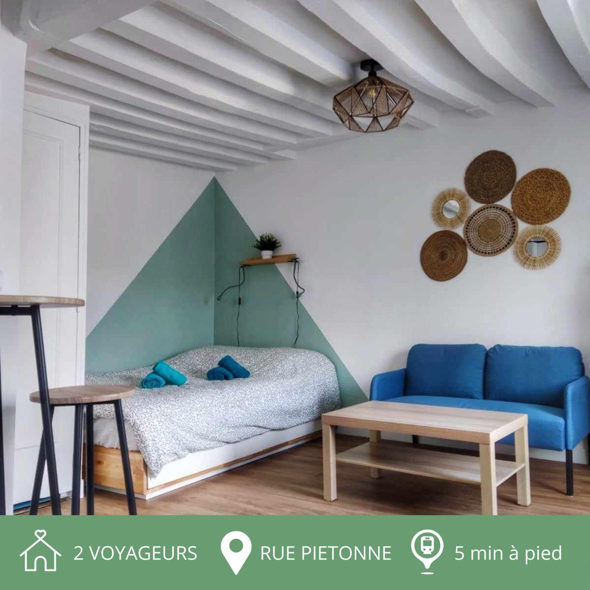 Au P'Tit Lagny - Rue Pietonne Daire Dış mekan fotoğraf